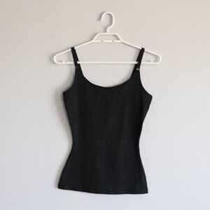 Spanx Womens Black Sz M Socialight Cami Shapewear Pullover Stretch Tank Top